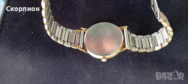 Ръчен часовник - ZENTRA - ГЕРМАНИЯ - с позлата, снимка 15 - Джобни - 48361994