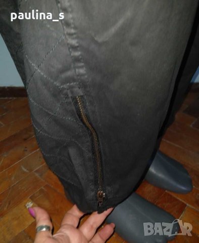 Много готин / Кожен ефект / еластичен панталон "C'arla du Nord" / голям размер , снимка 5 - Панталони - 29992687
