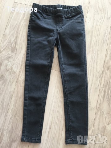 Дънки тип клин р.116-122, снимка 1 - Детски панталони и дънки - 31466571