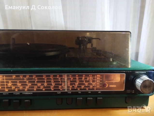 респром РГС 221 радио грамофон , снимка 7 - Грамофони - 53996837