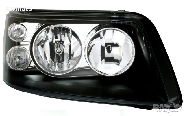 Кристални фарове за VW Transporter T5 (2003-2009) - черни