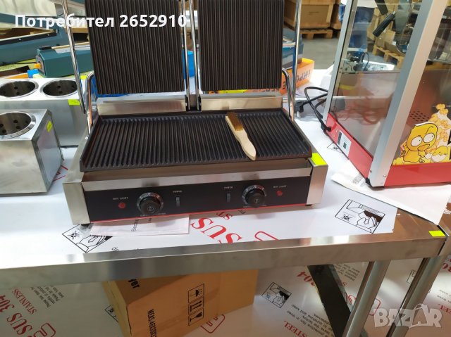 Професионален единичен и двоен тостер 2×300 градуса. Чисто нови! ХИТ Цена 299лв/152,88€, снимка 10 - Обзавеждане за заведение - 37381198