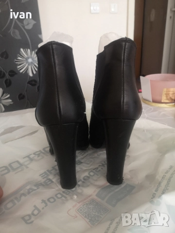 италянски официални обувки с ток, снимка 6 - Дамски обувки на ток - 51866473