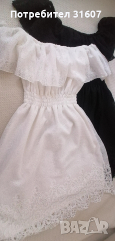 Дантелена рокля, снимка 4 - Рокли - 52868725