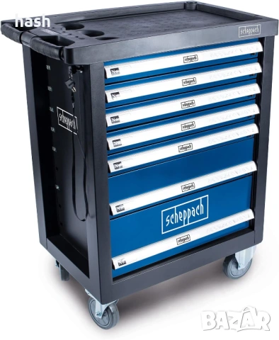 Количка с инструменти 263 части Scheppach TW1000 / 5909304900, снимка 3 - Други инструменти - 54014897