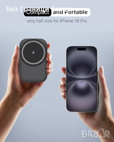 Ново 3 в 1 Сгъваемо Зарядно MagSafe iPhone 16/15/14/13 + Watch AirPods, снимка 3 - Друга електроника - 50636824