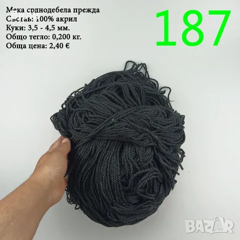 Евтини прежди в малки количества - нови и остатъци, снимка 17 - Други - 40171358
