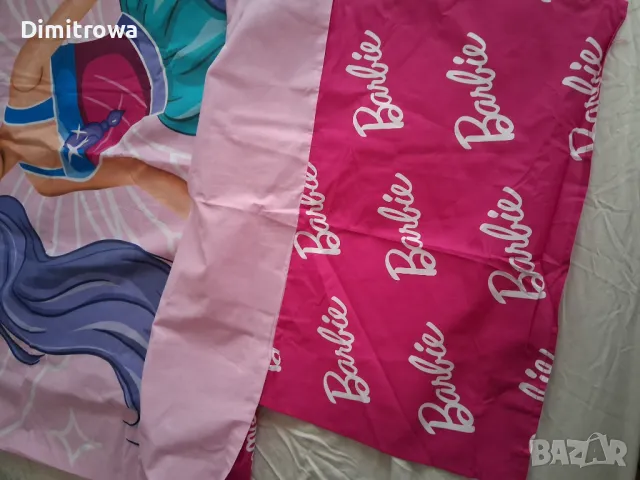 Детски спален комплект Barbie 2 части 2024, снимка 3 - Спално бельо и завивки - 49602030