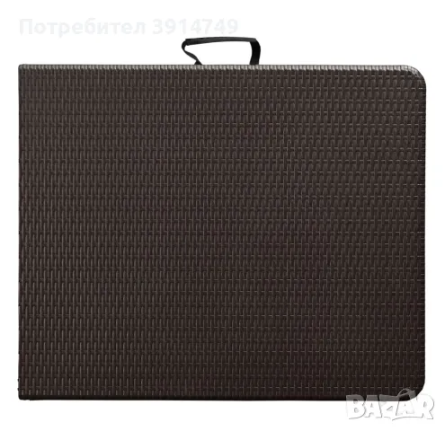 Сгъваема преносима солидна маса - двор, тераса, къмпинг, 75х180х72 см, UV устойчива повърхност, НОВА, снимка 3 - Маси - 47927959