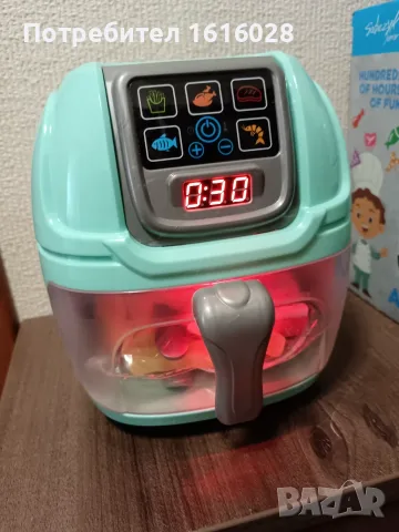 Мултифункционален уред за готвене Power Air Fryer., снимка 11 - Електрически играчки - 50144186