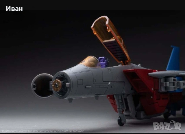 Transformers Masterpiece MP-52 Starscream 2.0, снимка 13 - Колекции - 54234820