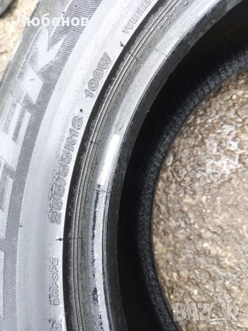 летни гуми BRIDGESTONE 255/55/R18 109W, снимка 2 - Гуми и джанти - 52772280