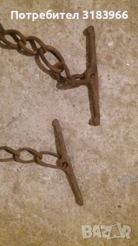 голям дебел синджир за каруца, снимка 3 - Други ценни предмети - 36582030