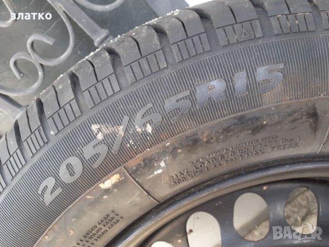 Резервна гума с джанта от мерцедес Е класа, снимка 2 - Гуми и джанти - 32138603