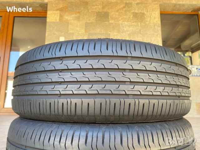 2бр. Летни гуми 215/60/17 Continental EcoContact 6 96H  DOT2822, снимка 3 - Гуми и джанти - 51786594