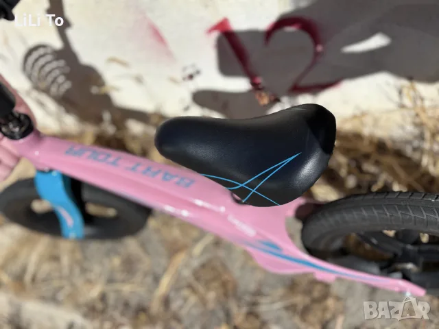 Баланс колело Lionelo Bart Tour – Pink Bubblegum, снимка 5 - Детски велосипеди, триколки и коли - 56374886