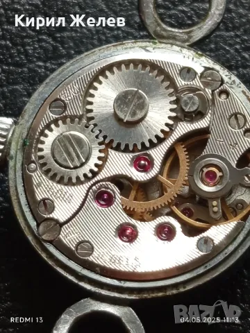 Стар механичен часовник дамски ЧАЙКА СССР 17 камъка за ремонт части КОЛЕКЦИЯ 27001, снимка 8 - Антикварни и старинни предмети - 50149735