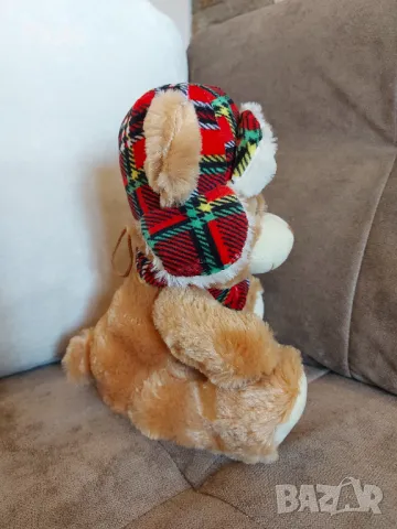 Плюшен мечок 🧸 25 см Amek НАМАЛЕНИЕ! Плюшено мече Амек мечо играчка мечка подарък заешки пух бежово, снимка 2 - Плюшени играчки - 48539791