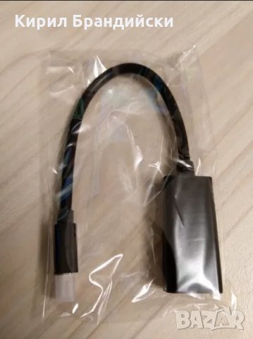 Мини DP to HDMI mini DP to HDMI, снимка 2 - Кабели и адаптери - 30422121