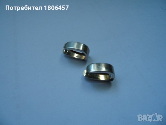 сребърни обеци В, снимка 5 - Обеци - 42061471