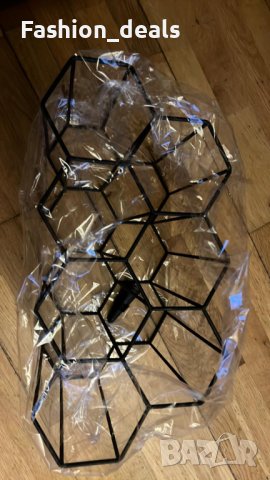 Нова поставка за вино Стойка за съхранение Рафт Организатор бутилки дом, снимка 8 - Други стоки за дома - 39868103