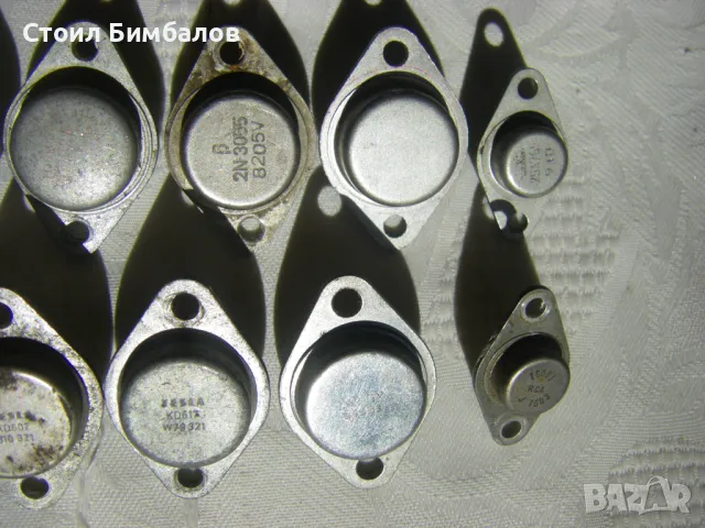 Мощни западни и руски силициеви транзистори- нови и употребявани, снимка 7 - Друга електроника - 47609024