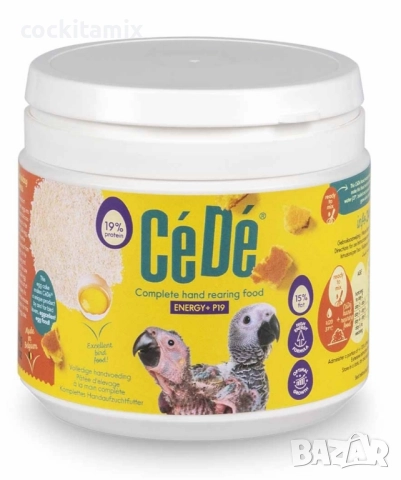 Храна за ръчно отглеждане CéDé Energy+ P19 - 0.200гр
