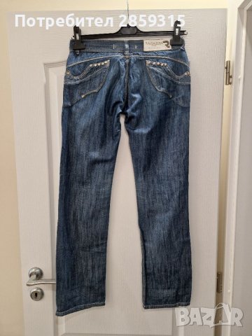 Дамски сини дънки, снимка 2 - Дънки - 37631130