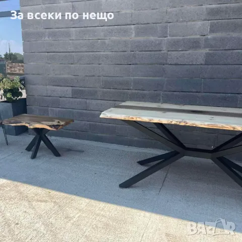 Ръчно изработени основи и плотове за маси, бюра, барове