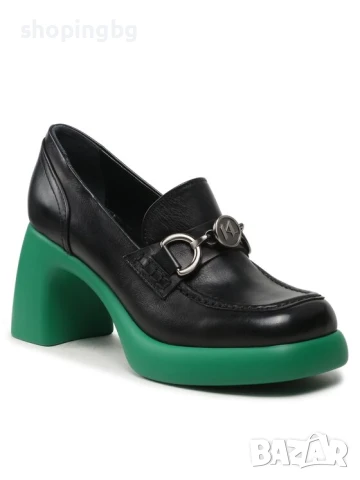 Дамски лоуфъри на ток Karl Lagerfeld  355 лв., снимка 5 - Дамски обувки на ток - 51052801