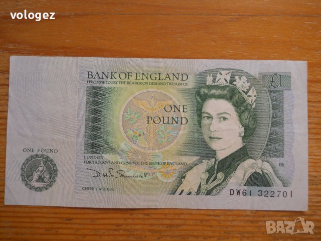 банкноти - Великобритания, снимка 1 - Нумизматика и бонистика - 40117234