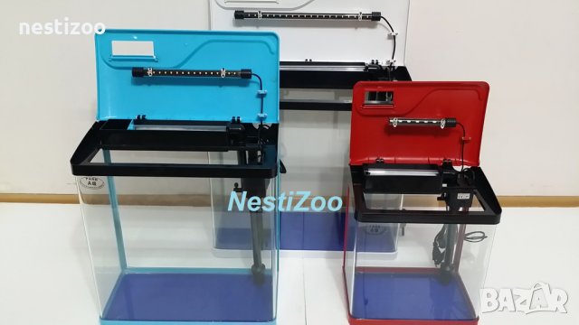 Панорамни Аквариуми-15,28,42 литра, снимка 3 - Аквариуми - 39652564