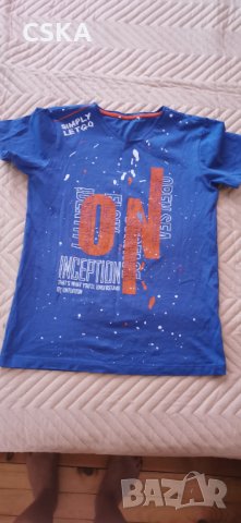 Синя тениска за момче