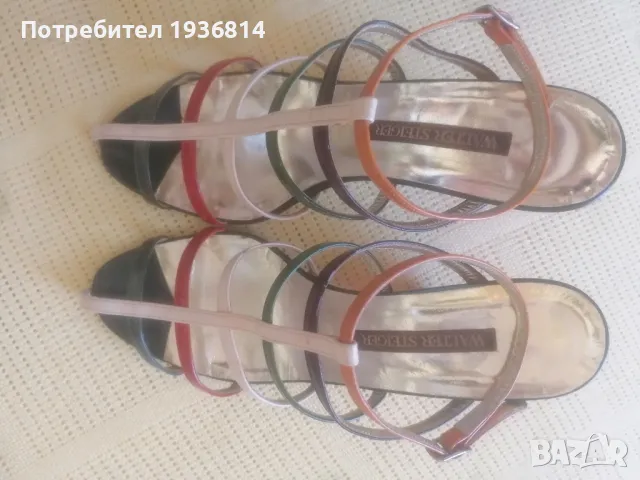 Дамски сандал Walter Steiger, снимка 12 - Дамски обувки на ток - 47387134