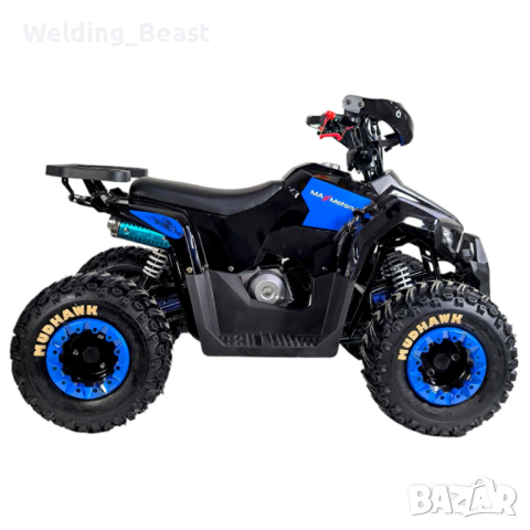 ATV на бензин 125 кубика MUDHAWK - Black, снимка 2 - Мотоциклети и мототехника - 44784132