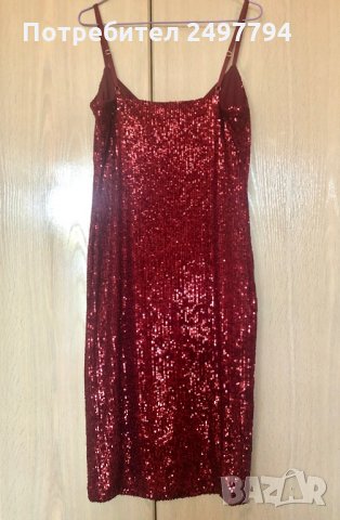 Рокля с пайети Mohito, снимка 3 - Рокли - 29795503