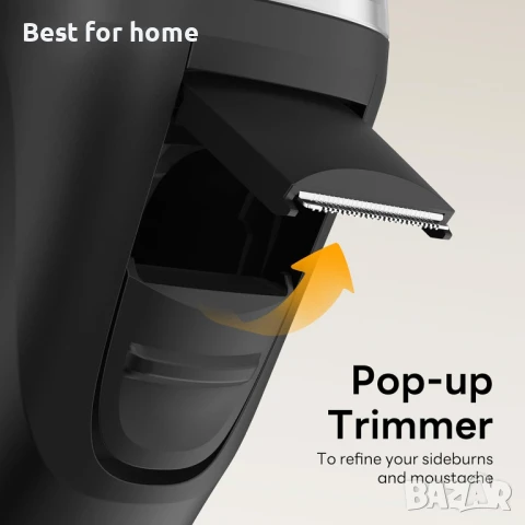  ‎ DOAO  2 в 1 водоустойчива, безжична ,ротационна самобръсначка за брада, снимка 7 - Електрически самобръсначки - 50916520