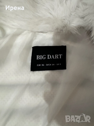 Бяло палтенце, снимка 2 - Палта, манта - 52464354