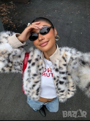 Дамско яке животински принт, снимка 5 - Якета - 52479508