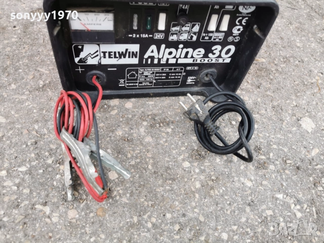 TELWIN ALPINE 30 CHARGER+BOOST-ВНОС SWISS 1104261729, снимка 8 - Аксесоари и консумативи - 54167006