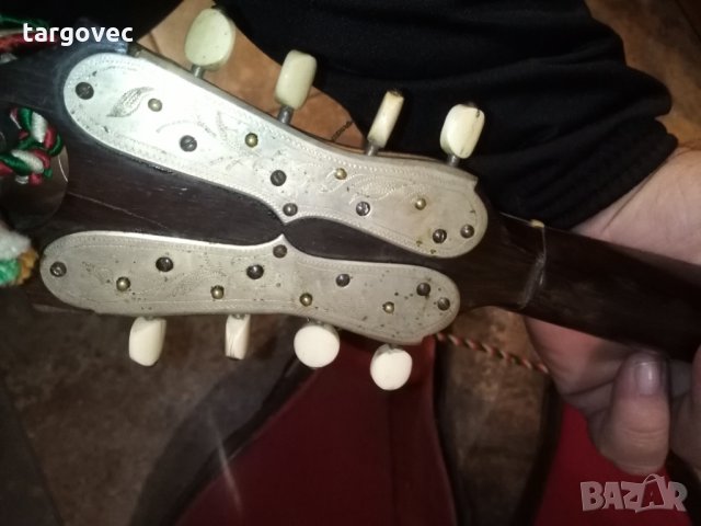 Прекрасна старинна италианска мандолина Антонио манзини, снимка 2 - Струнни инструменти - 35156558