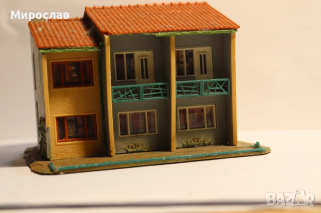 FALLER? KIBRI? H0 1/87 СГРАДА ГАРА КЪЩА ВАГОН ВЛАК ЖП, снимка 6 - Колекции - 52963174