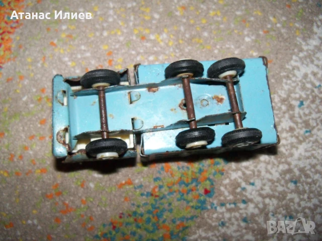 Ламаринено камионче, соц играчка, снимка 6 - Коли, камиони, мотори, писти - 51130940