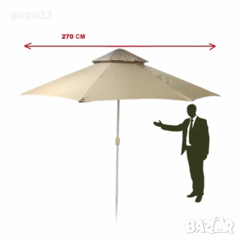 плажен чадър