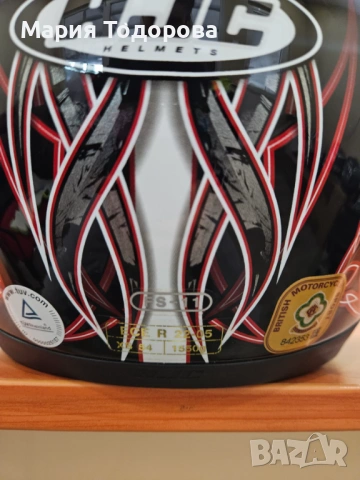Каска HJC, размер: XS, цена: 60 евро, снимка 4 - Аксесоари и консумативи - 53172760