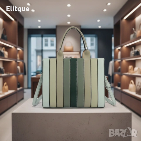 Дамска чанта от еко кожа в 6 цвята - стил и качество!, снимка 6 - Чанти - 53256287