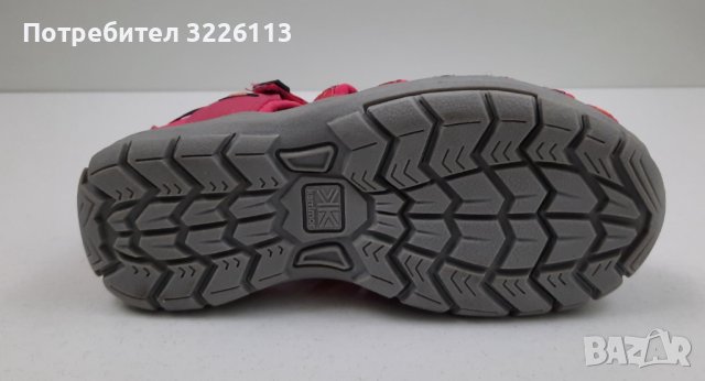 Детски сандали Karrimor Ithaca, размери 28 /UK С 10/ стелка 15.5 см. и 34 / UK C2/  стелка 20.5 см., снимка 4 - Детски сандали и чехли - 37328793