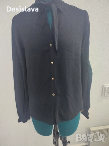 Черна риза, ефект ръкав