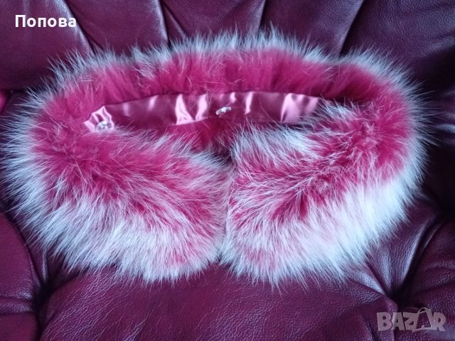 Лента /яка естествен косъм  лисица