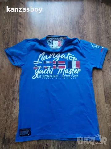 geographical norway - страхотна мъжка тениска M, снимка 4 - Тениски - 49362706